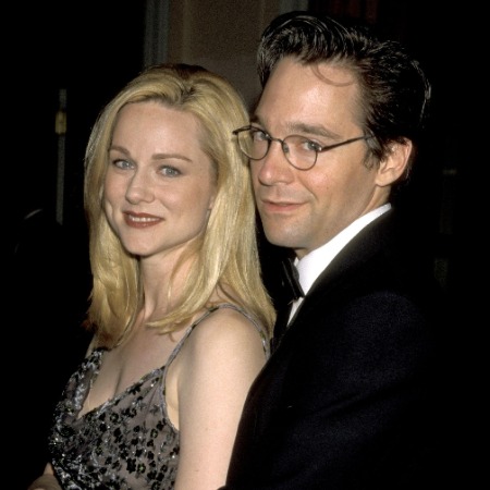 Laura Linney and her former husband David Adkins